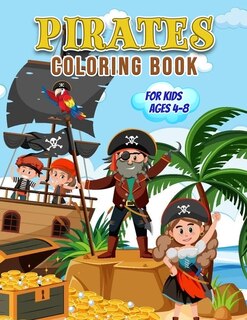 Couverture_Pirates Coloring Book For Kids Ages 4-8