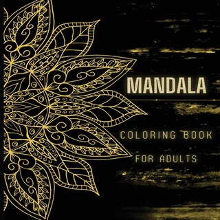 Front cover_Mandala Coloring Book For Adults