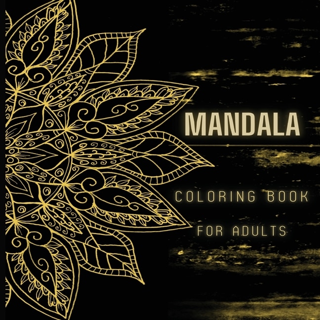 Front cover_Mandala Coloring Book For Adults