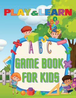 Front cover_Play & Learn Game Book For Kids