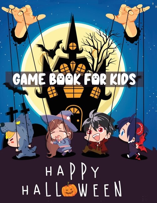 Couverture_Happy Halloween Game Book For Kids