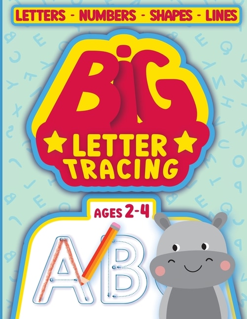 Front cover_BIG Letter Tracing for kids ages 2-4