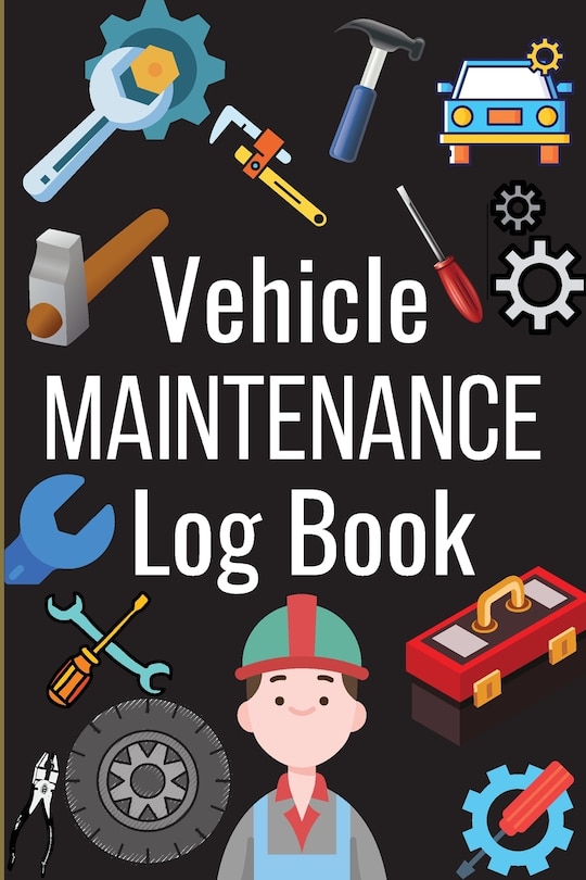 Couverture_Car Maintenance Log Book