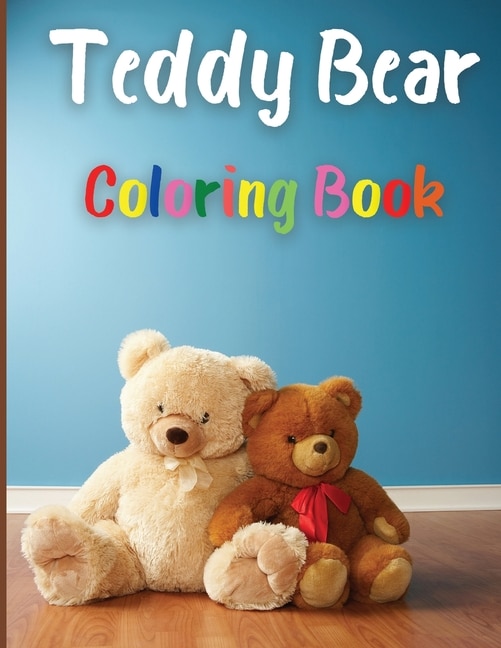 Front cover_Teddy Bear Coloring Book