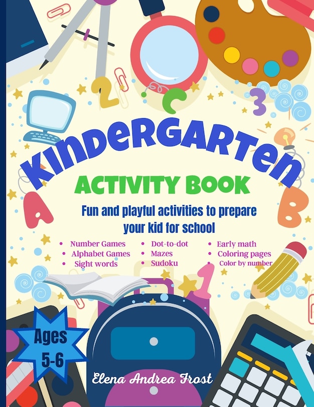 Couverture_Kindergarten Activity Book