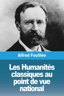 Couverture_Les Humanités classiques au point de vue national