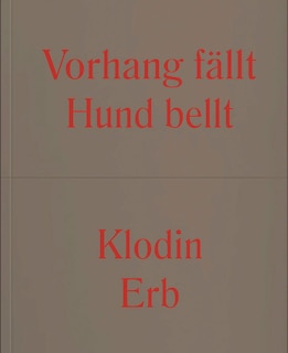 Front cover_Klodin Erb: Curtain Falls Dog Calls
