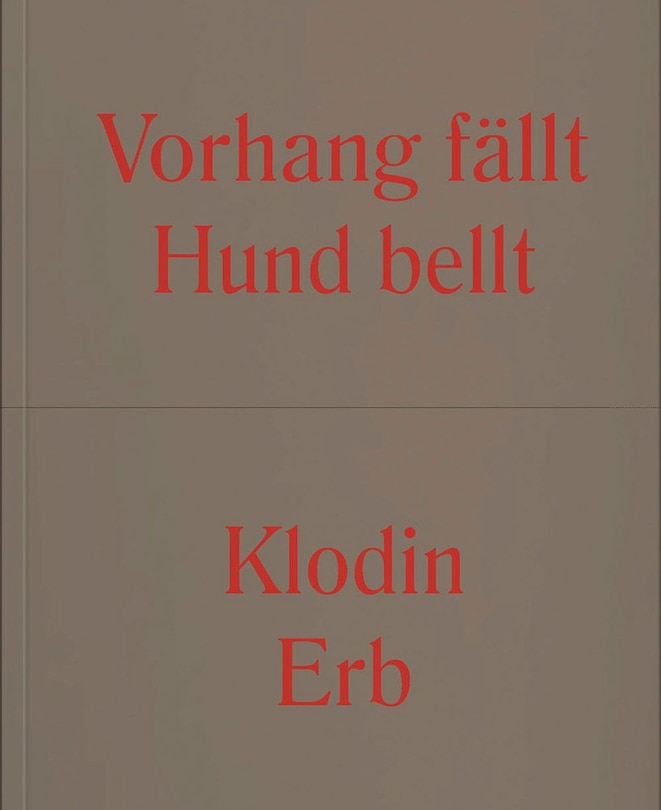 Front cover_Klodin Erb: Curtain Falls Dog Calls