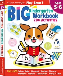 Play Smart Big  Workbook Kindergarten: 256 Pages, Ages 5 to 6