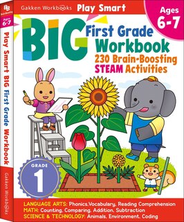 Front cover_Play Smart Big First Grade Workbook