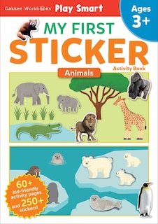 Front cover_My First Sticker Activity Book  Animals