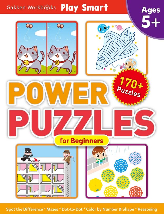 Couverture_Play Smart Power Puzzles for Beginners
