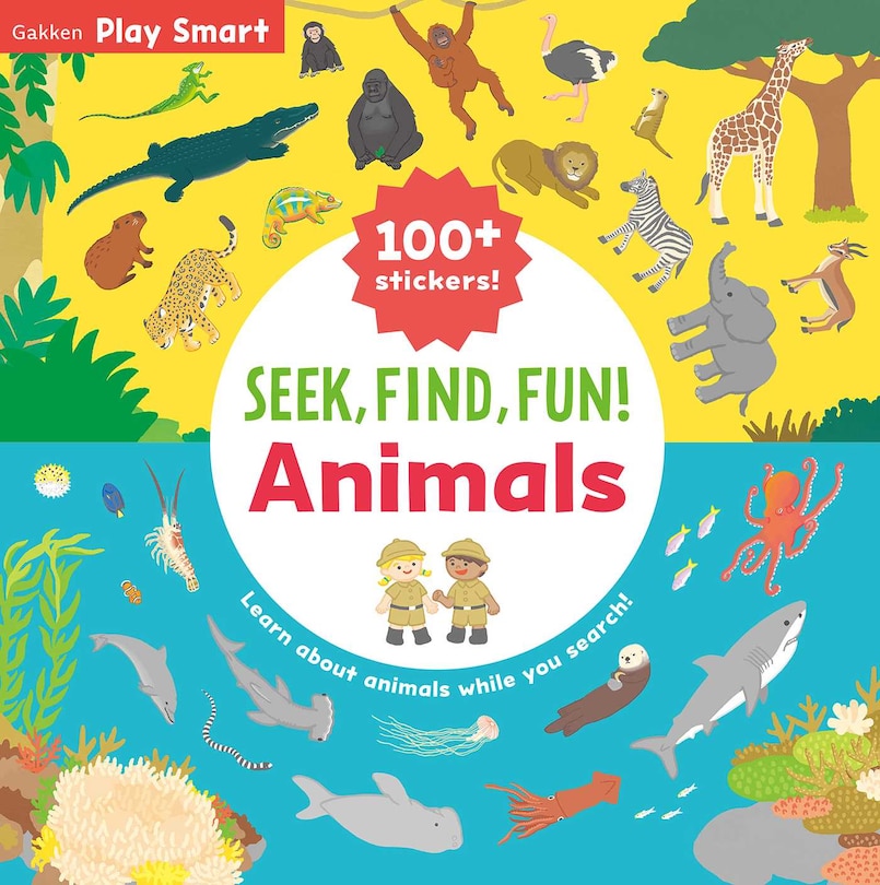 Couverture_SEEK, FIND, FUN! Animals