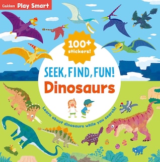 Couverture_SEEK, FIND, FUN! Dinosaurs