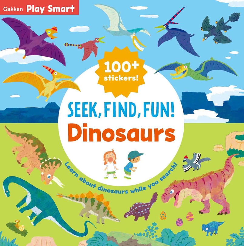 Couverture_SEEK, FIND, FUN! Dinosaurs
