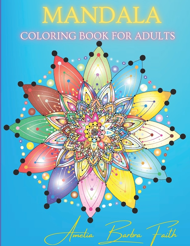 Front cover_Mandala Coloring Book for Adults