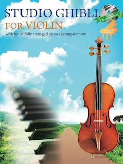 Front cover_Studio Ghibli For Violin And Piano Book/cd
