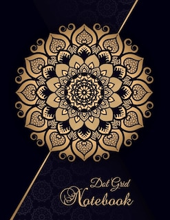 Dot Grid Notebook: Dotted Paper Journal Perfect For Graphing Pad, Design Book, Artsy Lettering, Planner, Field Notes,