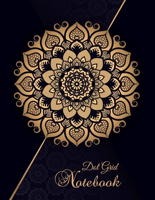 Dot Grid Notebook: Dotted Paper Journal Perfect For Graphing Pad, Design Book, Artsy Lettering, Planner, Field Notes,