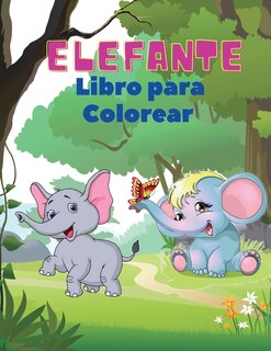 Couverture_Elefante Libro para Colorear