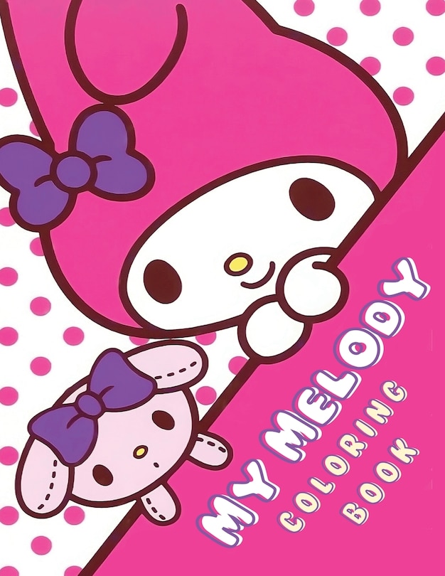 Front cover_My Melody Coloring Book