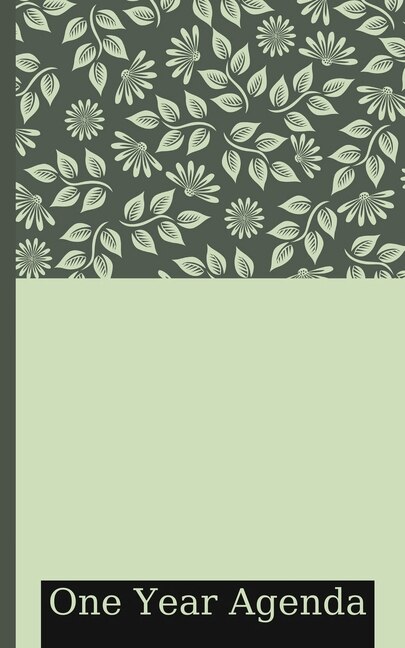 One Year Agenda: Note All Your Plans & Thoughts - Planner With Place To Write The Date - Your Daily Agenda - 365 Pag