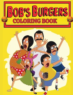 Front cover_Bob's Burgers Coloring Book