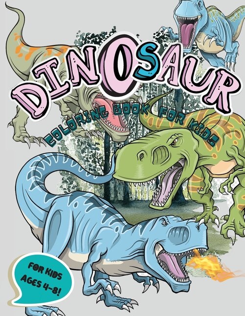Couverture_Dinosaur Coloring Book for Kids