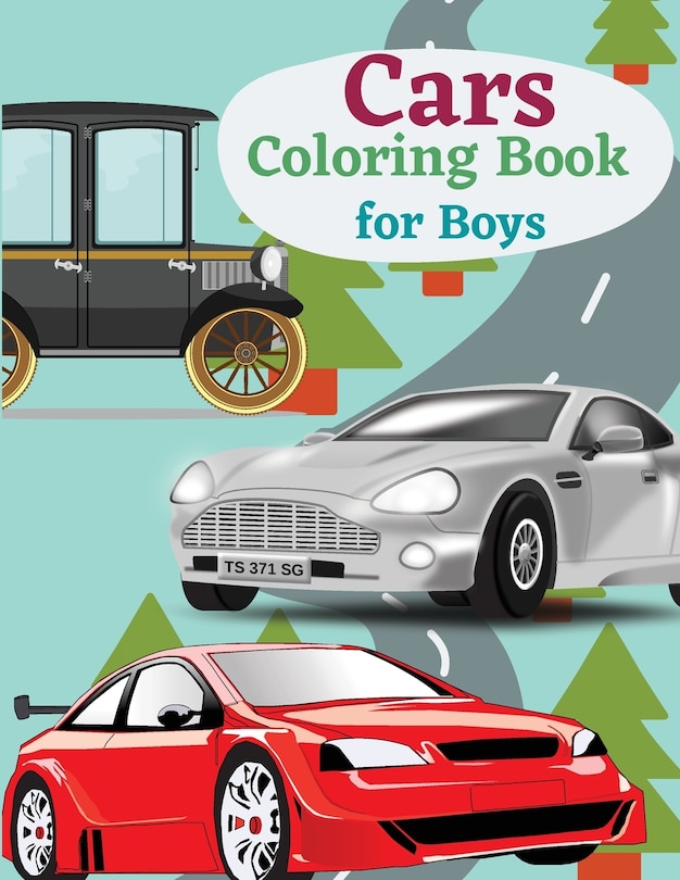 Couverture_Cars Coloring Book for Boys