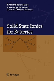 Front cover_Solid State Ionics for Batteries