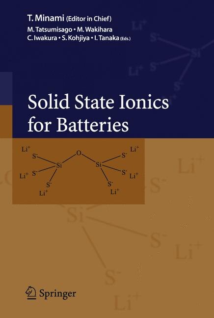 Front cover_Solid State Ionics for Batteries