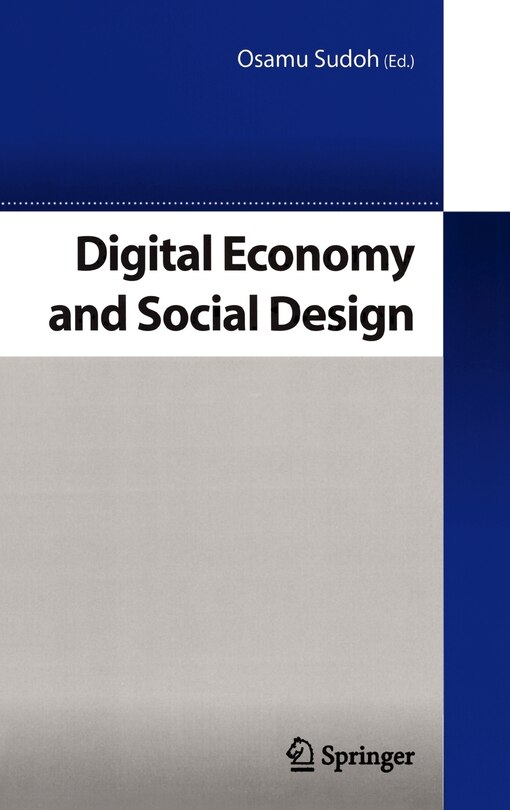 Couverture_Digital Economy And Social Design