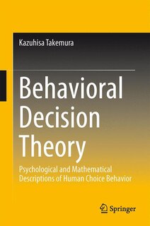 Front cover_Behavioral Decision Theory