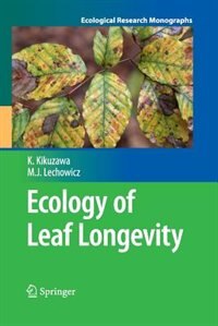 Front cover_Ecology of Leaf Longevity