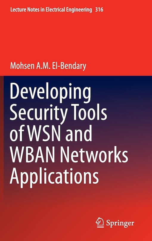 Couverture_Developing Security Tools of WSN and WBAN Networks Applications