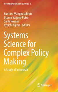 Front cover_Systems Science for Complex Policy Making