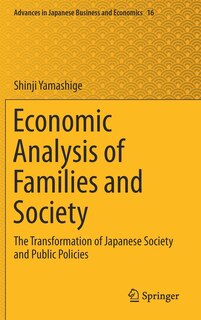 Couverture_Economic Analysis Of Families And Society