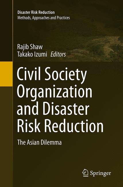 Couverture_Civil Society Organization And Disaster Risk Reduction