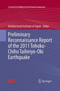 Couverture_Preliminary Reconnaissance Report Of The 2011 Tohoku-chiho Taiheiyo-oki Earthquake