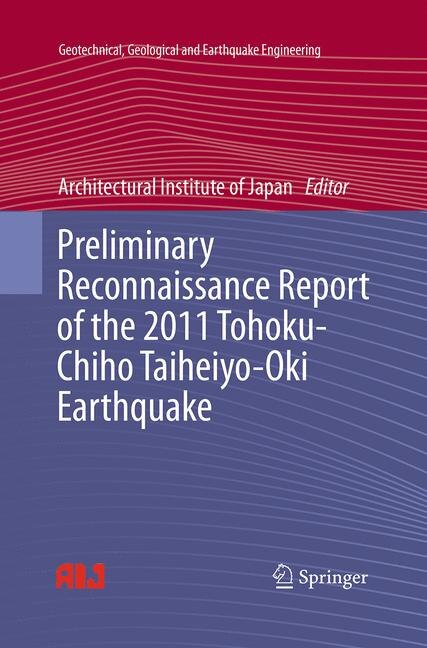 Couverture_Preliminary Reconnaissance Report Of The 2011 Tohoku-chiho Taiheiyo-oki Earthquake