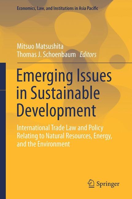 Front cover_Emerging Issues In Sustainable Development
