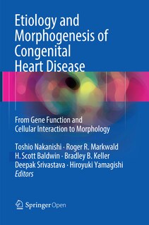 Couverture_Etiology And Morphogenesis Of Congenital Heart Disease