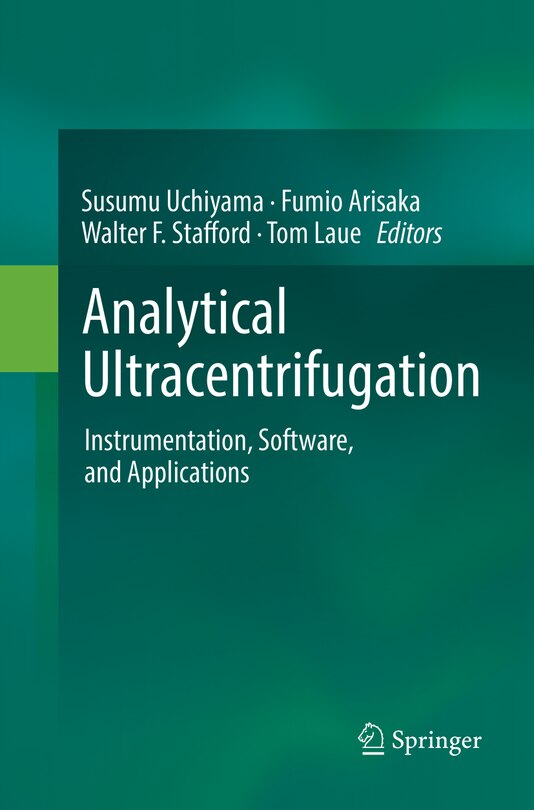 Couverture_Analytical Ultracentrifugation