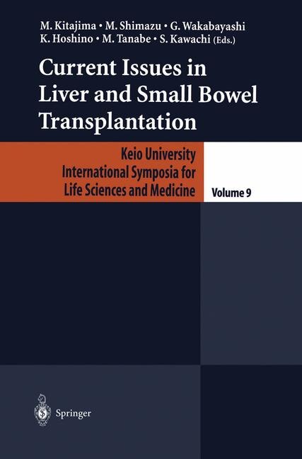 Front cover_Current Issues in Liver and Small Bowel Transplantation