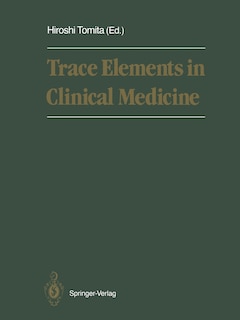Couverture_Trace Elements in Clinical Medicine