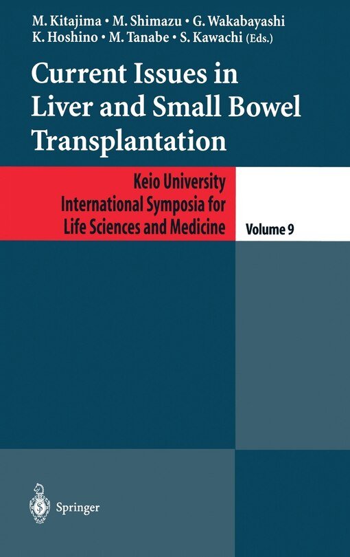 Front cover_Current Issues in Liver and Small Bowel Transplantation