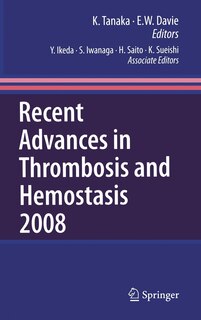 Couverture_Recent Advances in Thrombosis and Hemostasis