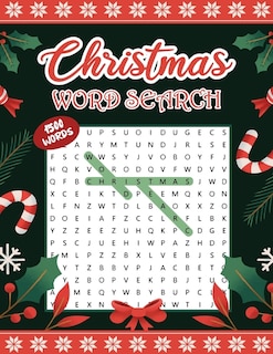 Front cover_Christmas Word Search Book