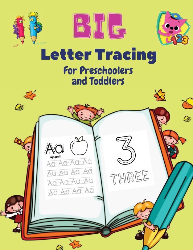 Front cover_BIG Letter Tracing for Preschoolers and Toddlers