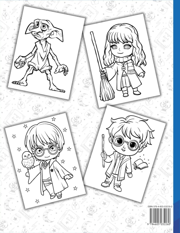 Front cover_Harry Potter Coloring Book